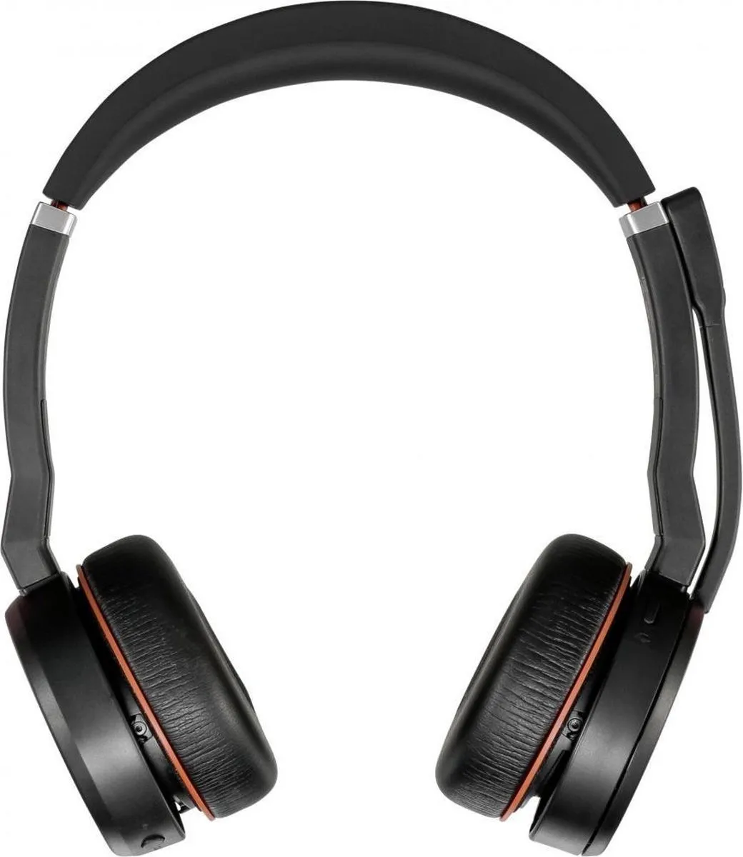 Jabra Evolve 75 UC Headset - MPN 7599-838-109 - Zwart/Rood - afbeelding 6 van 6