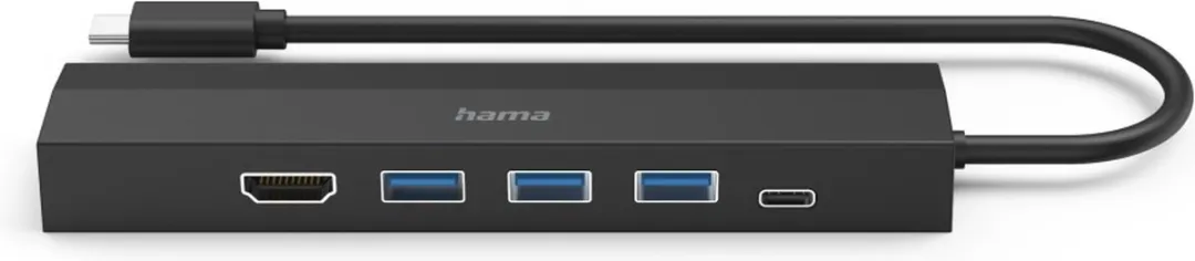 Hama USB 3.2 Gen 1 Hub 6 Poorten - Zwart - afbeelding 6 van 6
