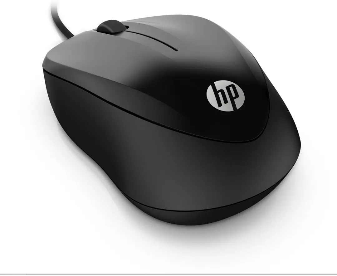 HP 1000 Bedrade Muis 1200 dpi - Zwart
