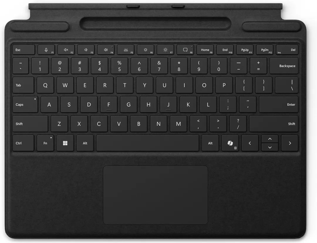 Microsoft Surface Pro KB w/ PenStor QWERTY Nederlands, Pools Microsoft Cover port Zwart