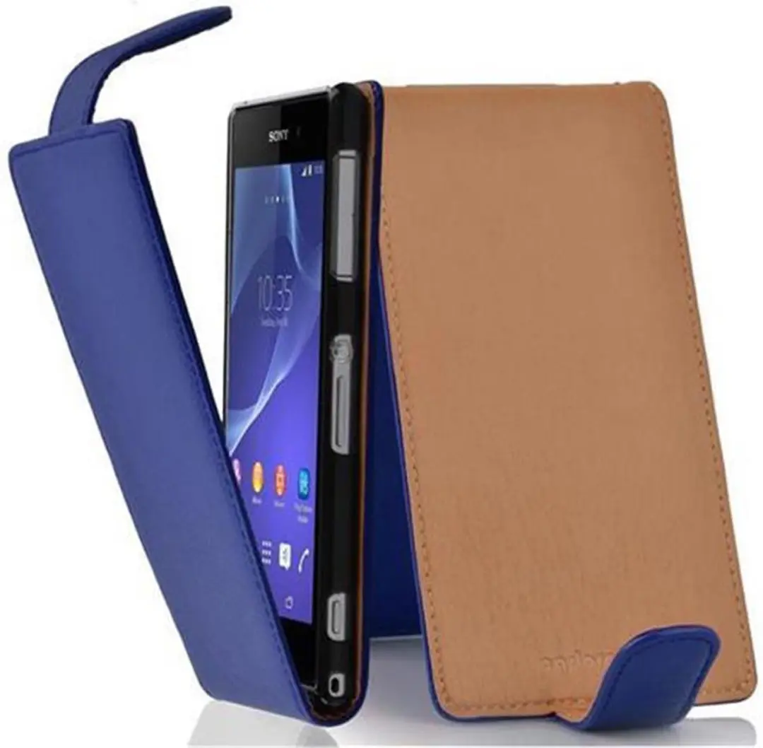 Cadorabo Hoesje geschikt voor Sony Xperia Z2 in KONINGSBLAUW
