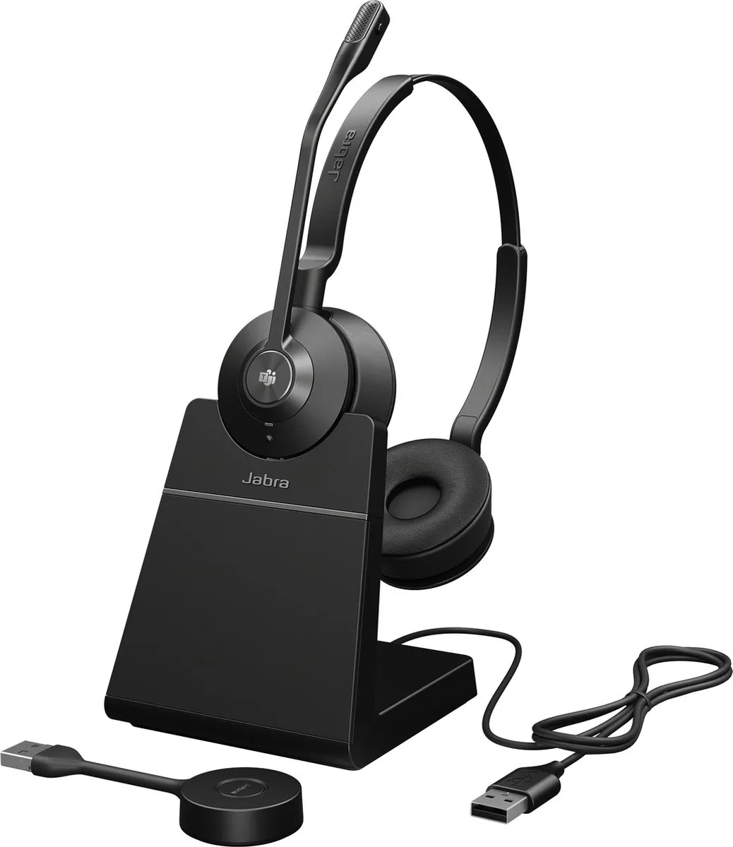 Jabra Engage 55 SE Headset 9659-450-111 - Draadloos - Zwart - afbeelding 6 van 6
