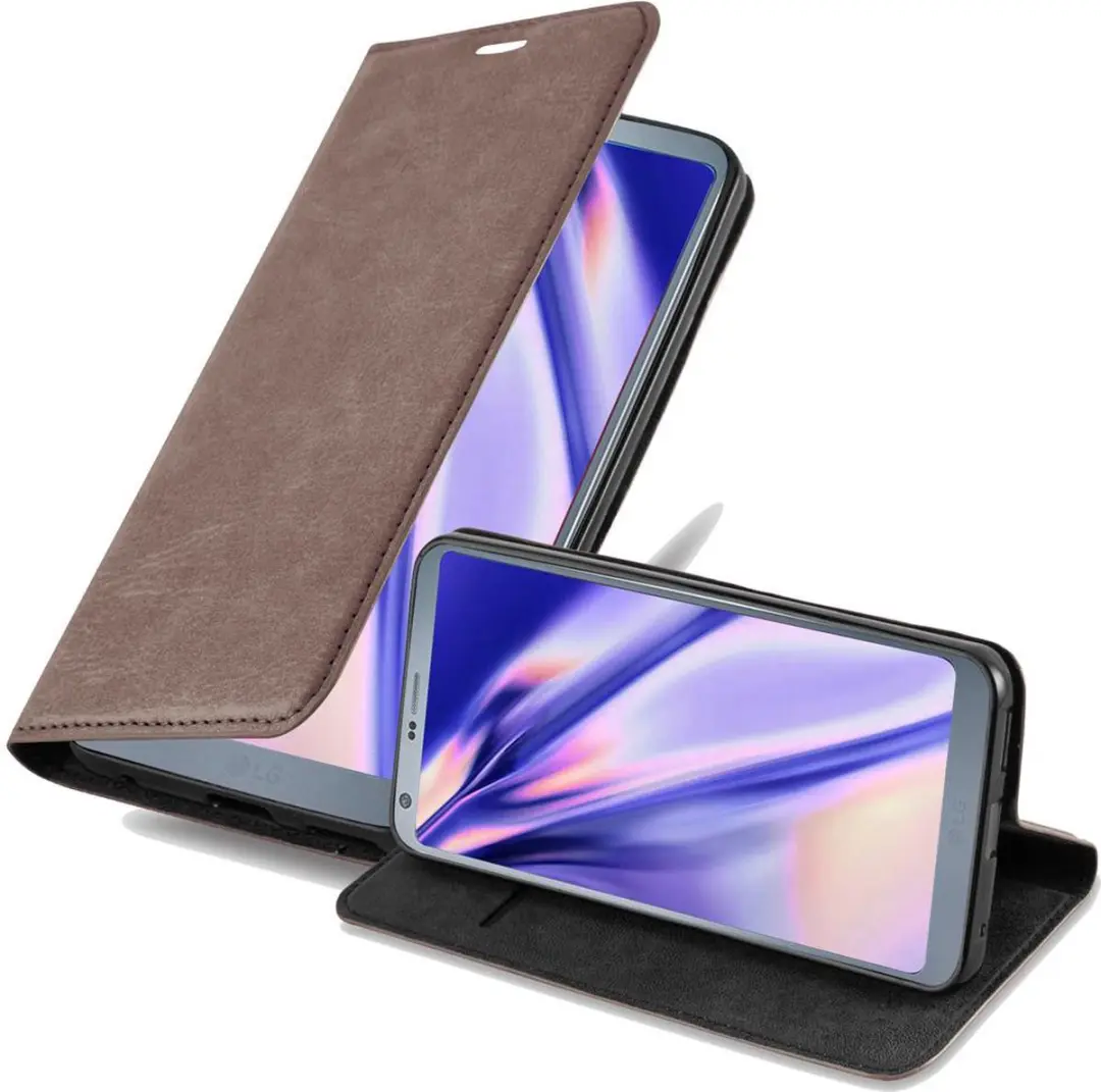 Cadorabo Hoesje geschikt voor LG G6 in KOFFIE BRUIN