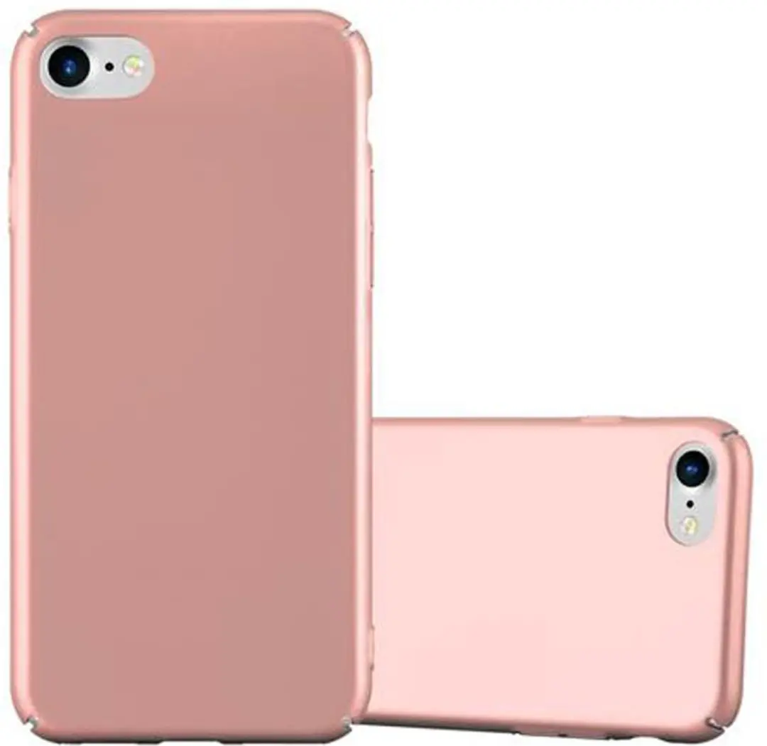 Cadorabo Hoesje geschikt voor Apple iPhone 7 / 7S / 8 / SE 2020 in METAAL ROSE G