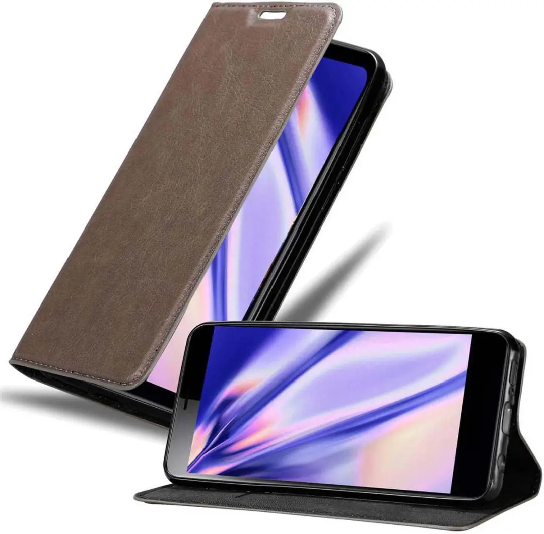 Cadorabo Hoesje geschikt voor Sony Xperia L3 in KOFFIE BRUIN