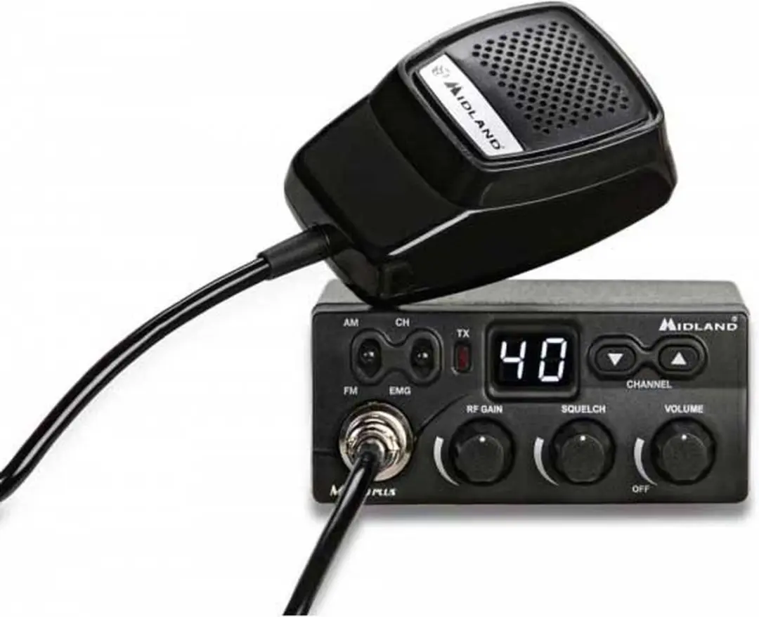 Midland M Zero Plus Station Zwart