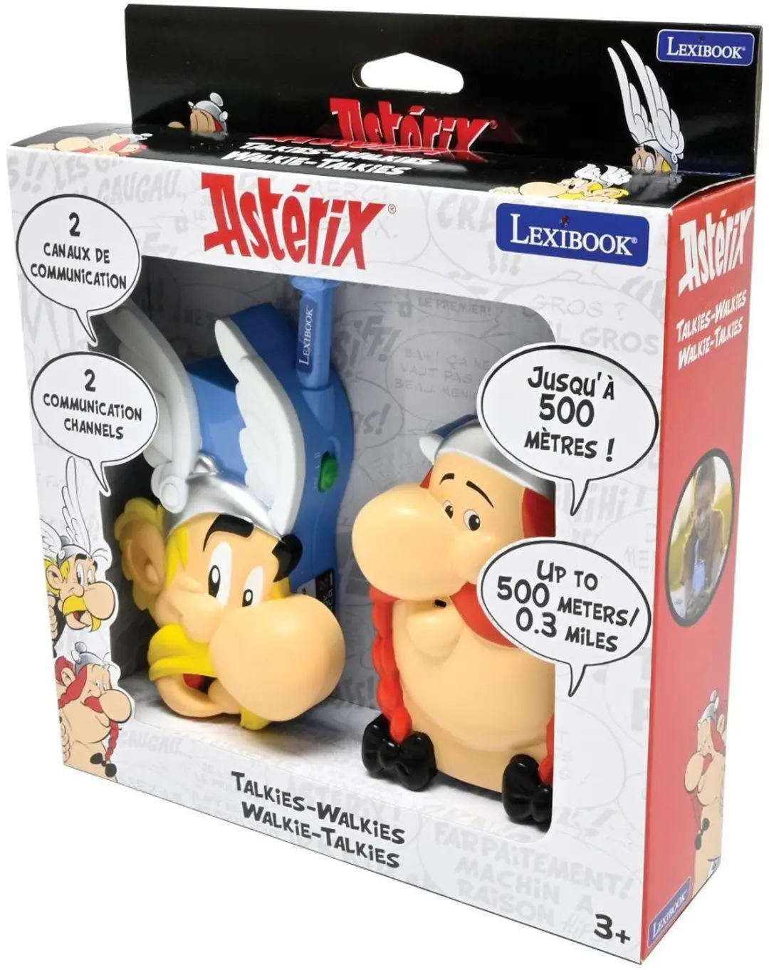 3D Asterix walkie-talkies