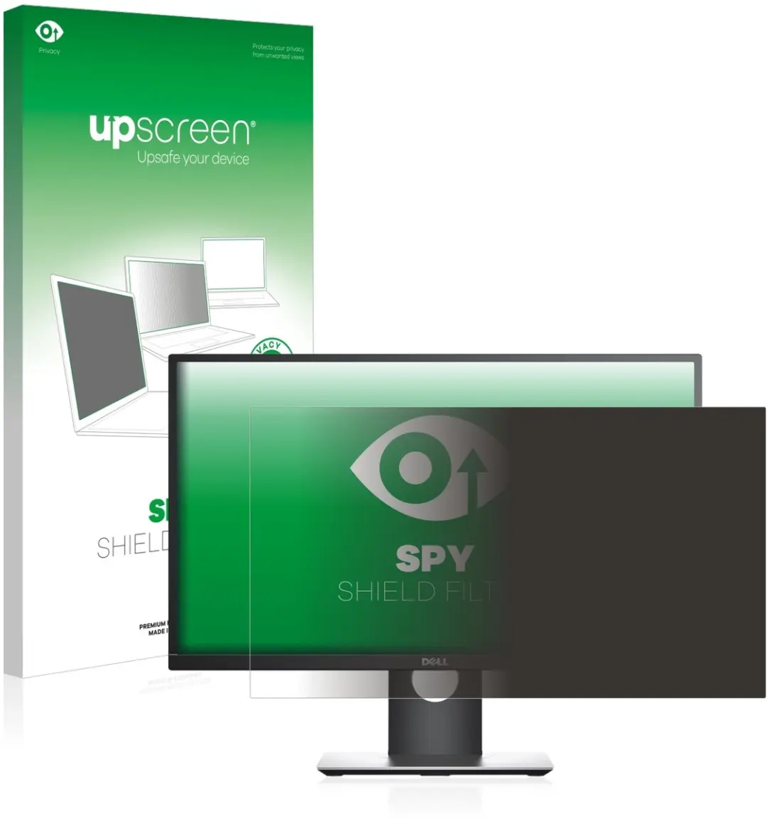 upscreen Spy Shield Privacy Filter voor Dell P2417H