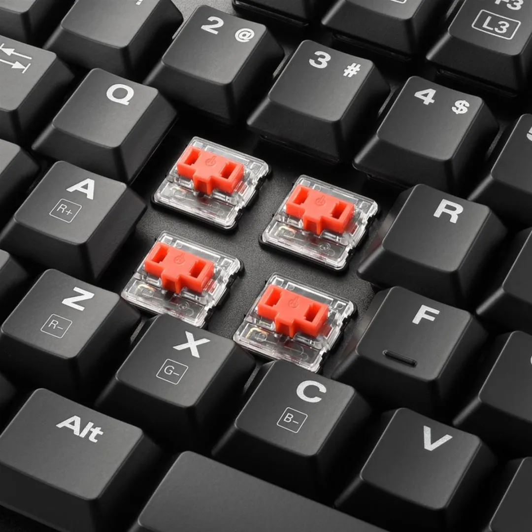 Sharkoon PureWriter RGB Toetsenbord - Wit