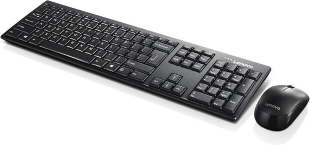 Lenovo 100 Draadloze Toetsenbord-Muiscombinatie GX30L66303 - Zwart