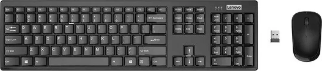 Lenovo 100 Draadloze Toetsenbord-Muiscombinatie GX30L66303 - Zwart