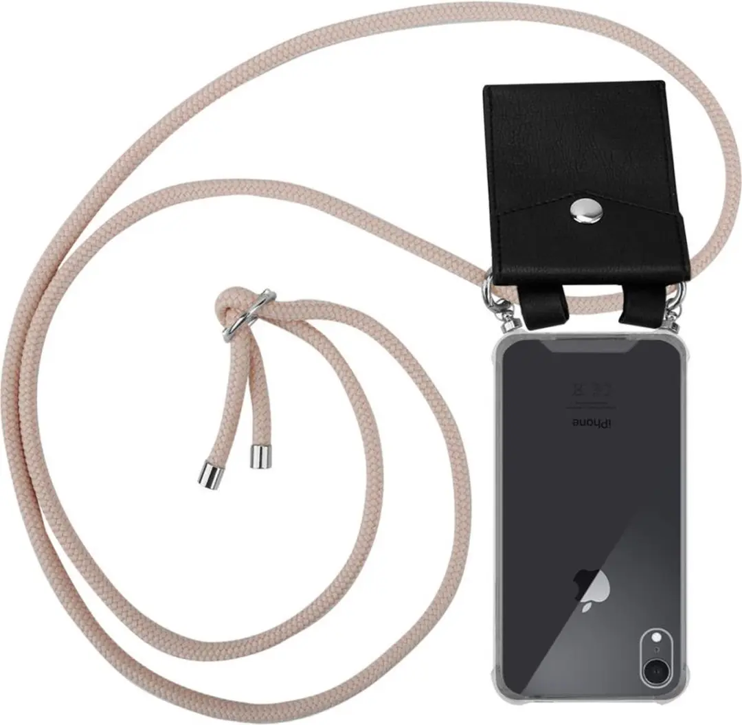 Cadorabo Hoesje geschikt voor Apple iPhone XR in PEARLY ROSE GOUD
