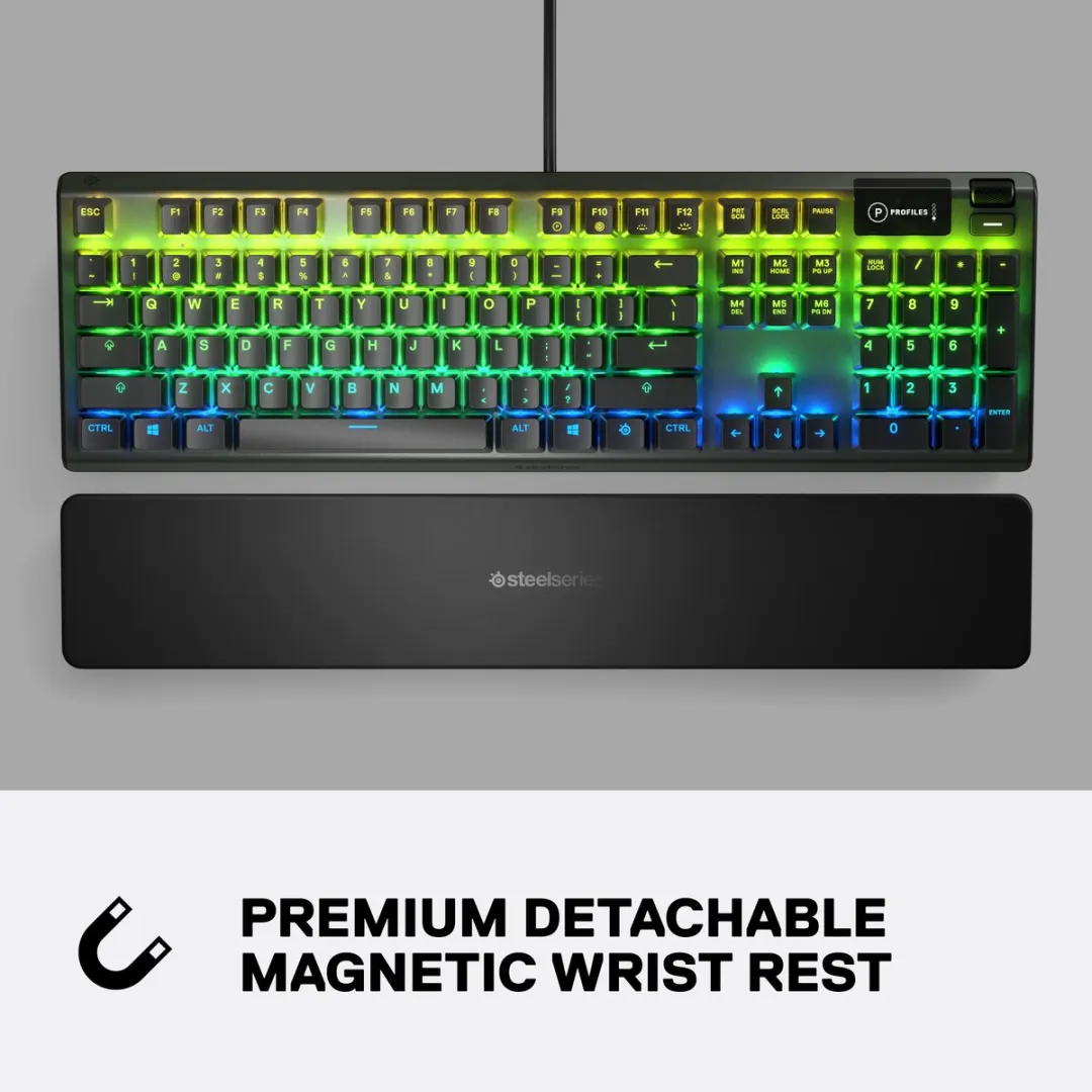SteelSeries Apex 5 64532 Gaming Toetsenbord - Mechanisch - RGB - Zwart