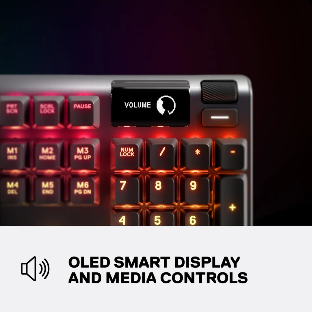 SteelSeries Apex 5 64532 Gaming Toetsenbord - Mechanisch - RGB - Zwart