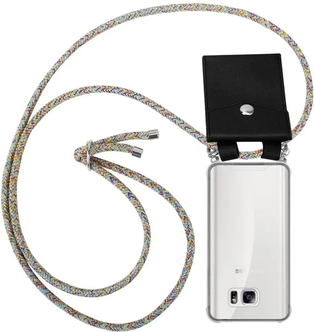 Cadorabo Hoesje geschikt voor Samsung Galaxy NOTE 5 in REGENBOOG