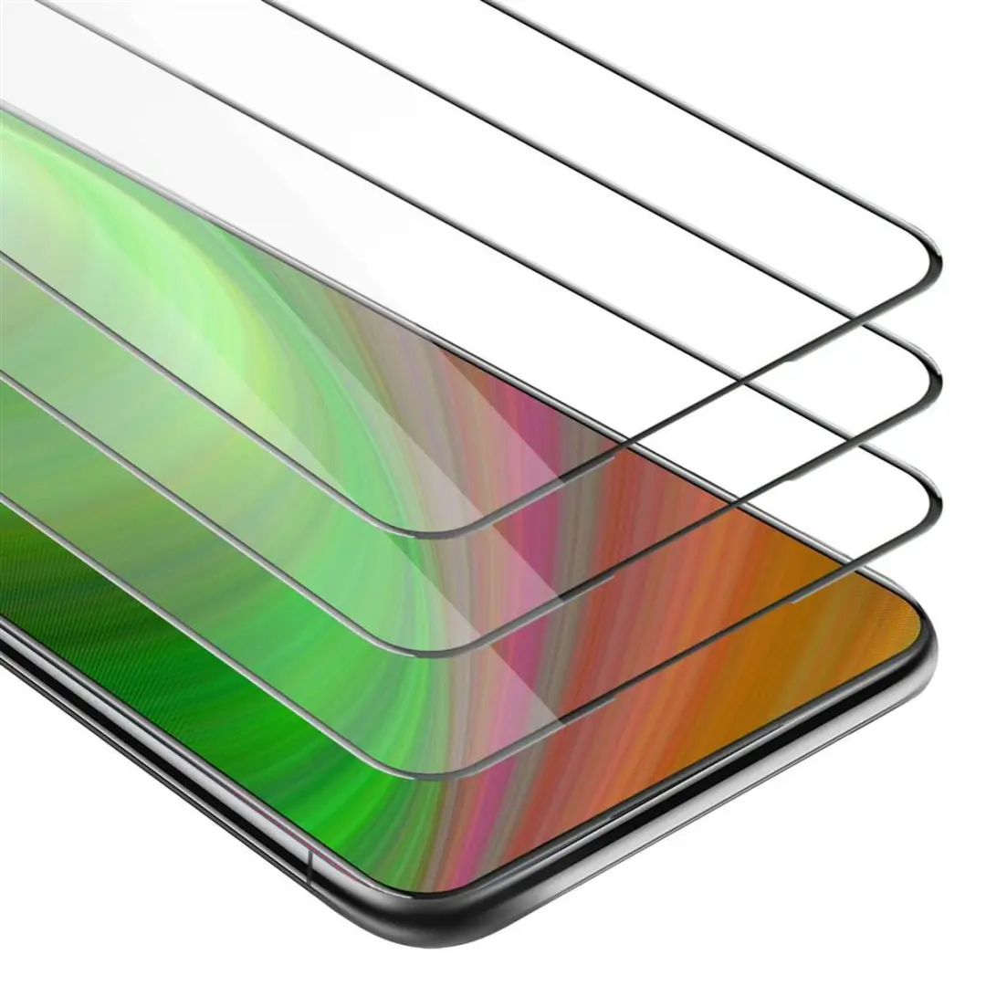 Cadorabo 3x Screenprotector geschikt voor Vivo NEX 2 Volledig scherm pantserfoli