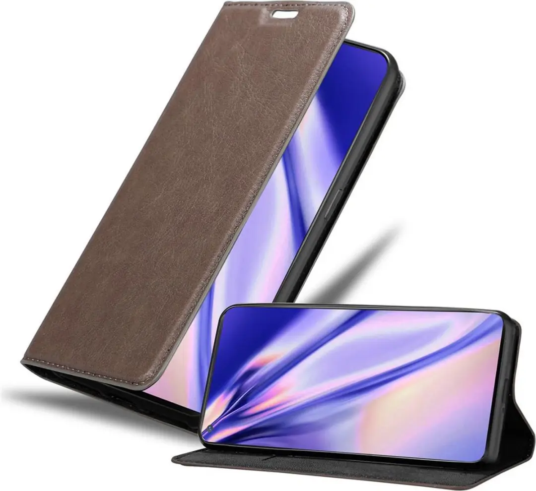 Cadorabo Hoesje geschikt voor Oppo FIND X2 PRO in KOFFIE BRUIN