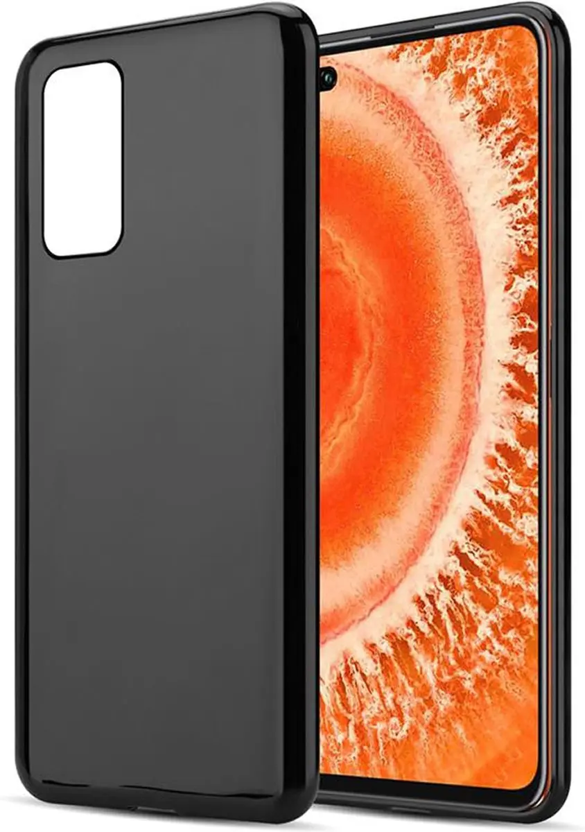 Cadorabo Hoesje geschikt voor Honor View 30 in ZWART
