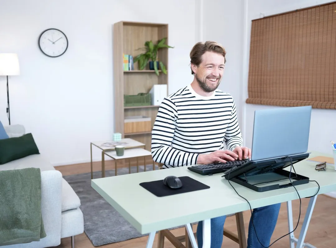 Trust EXTO TRSUP24613 Laptopstand - Verstelbaar - Grijs