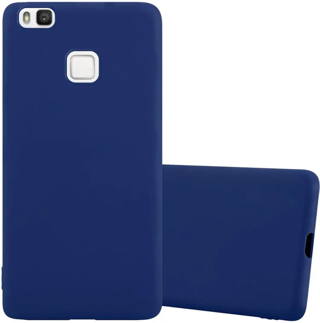 Cadorabo Hoesje geschikt voor Huawei P9 LITE 2016 / G9 LITE in CANDY DONKER BLAU