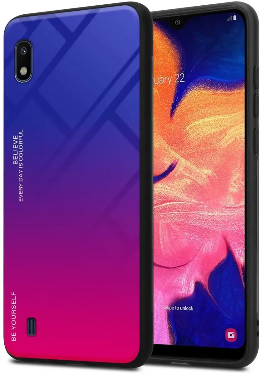 Cadorabo Hoesje geschikt voor Samsung Galaxy A10 / M10 in PAARS