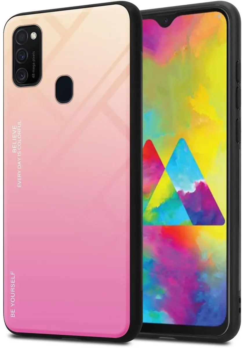 Cadorabo Hoesje geschikt voor Samsung Galaxy M21 / M30s in GEEL