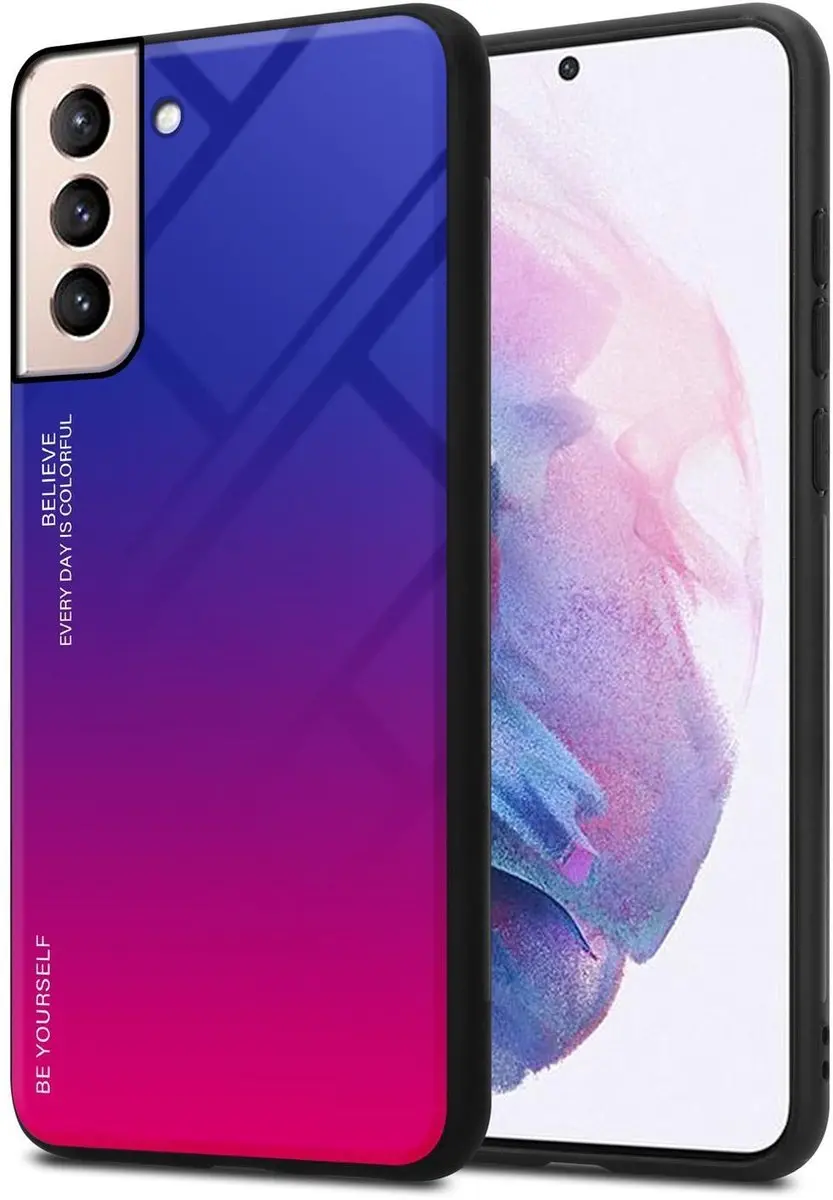 Cadorabo Hoesje geschikt voor Samsung Galaxy S21 PLUS in PAARS