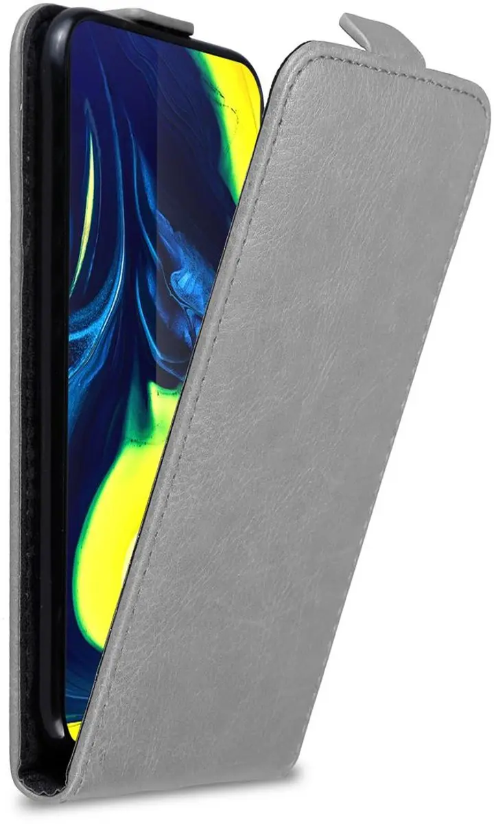 Cadorabo Hoesje geschikt voor Samsung Galaxy A80 / A90 4G in TITANIUM GRIJS