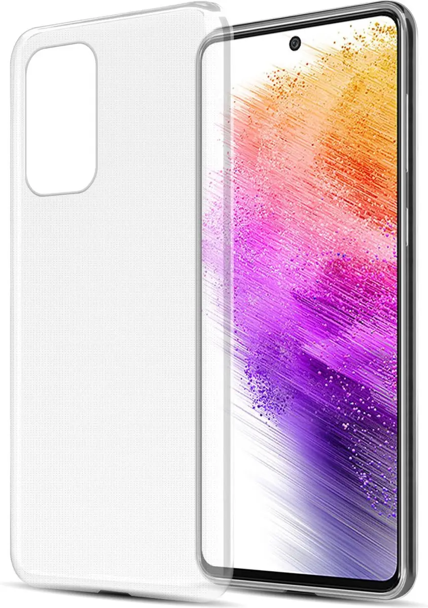 Cadorabo Hoesje geschikt voor Samsung Galaxy A73 5G in VOLLEDIG TRANSPARANT