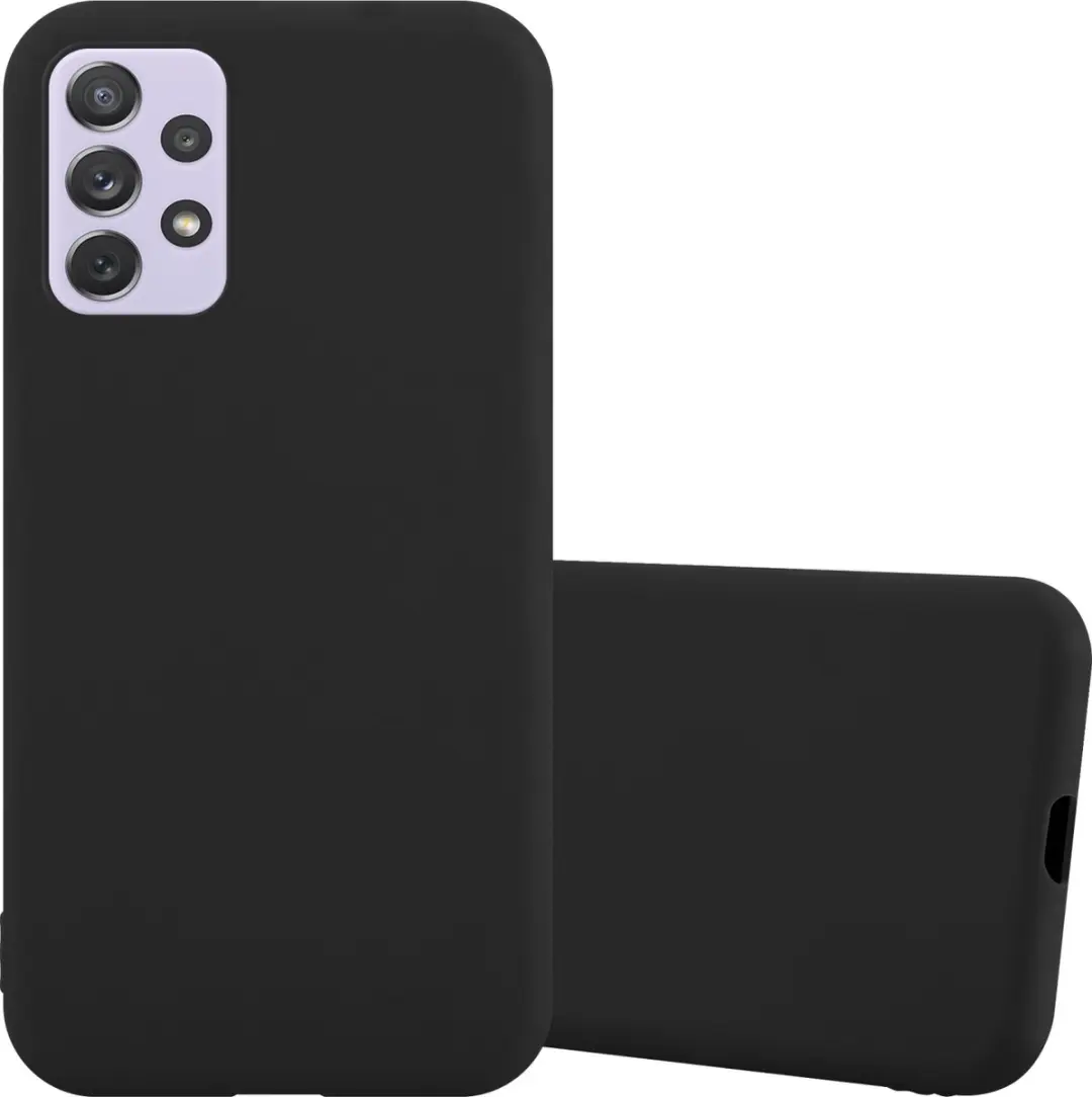 Cadorabo Hoesje geschikt voor Samsung Galaxy A73 5G in CANDY ZWART