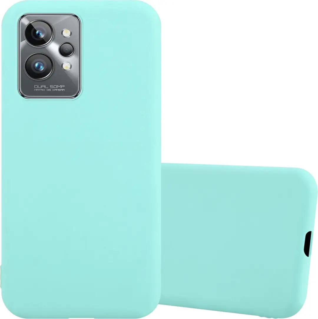 Cadorabo Hoesje geschikt voor Realme GT 2 PRO in CANDY BLAUW