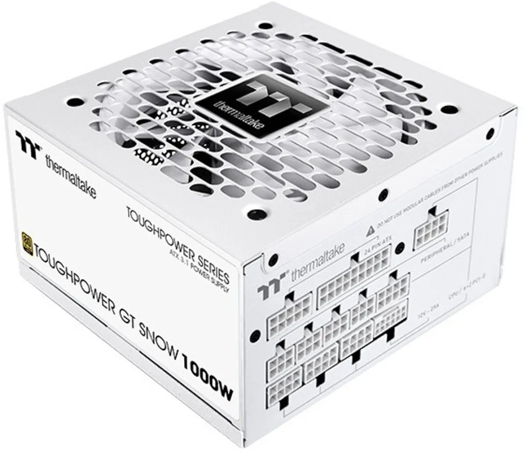Thermaltake Toughpower GT Snow 1000W power supply unit 24-pin ATX ATX Wit