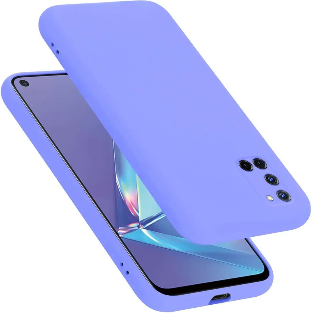 Cadorabo Hoesje geschikt voor Oppo A52 in LIQUID LICHT PAARS