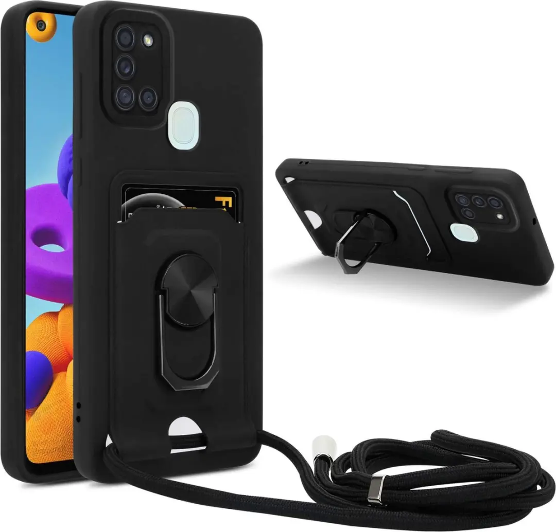 Cadorabo Telefoonketting Hoesje met standfunctie geschikt voor Samsung Galaxy A2