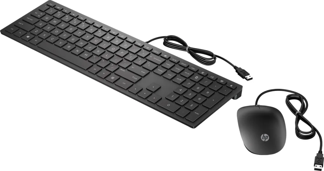 HP Pavilion 400 USB Toetsenbord & Muis - Zwart