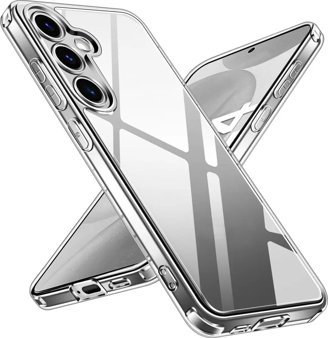 Cadorabo Hoesje geschikt voor Samsung Galaxy S24 Plus in VOLLEDIG TRANSPARANT