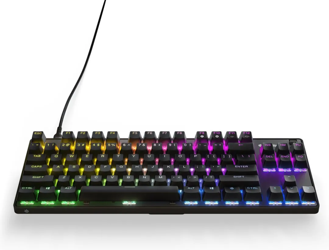 SteelSeries Apex 9 TKL Mechanisch Toetsenbord - US Qwerty - Zwart - afbeelding 6 van 6