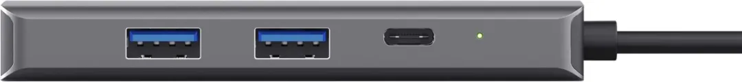 Trust Dalyx USB-C Hub 24968 - 6 Poorten - 4K HDMI & Ethernet - Zilver