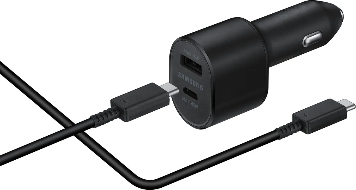 Samsung Dual Port Autolader 45W EP-L5300XBEGWW