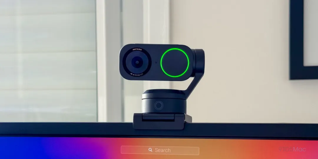 Insta360 – Link 2 - 4K Webcam - Black - AI Tracking