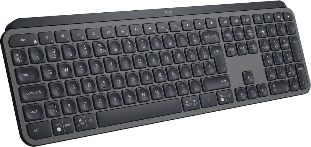 Logitech MX Keys Grafiet - Bluetooth & 2.4GHz - QWERTY VS Internationaal
