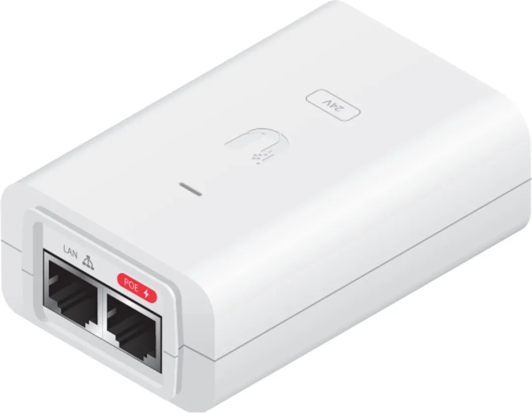 Ubiquiti POE-24-12W-WH Netwerkadapter - Wit