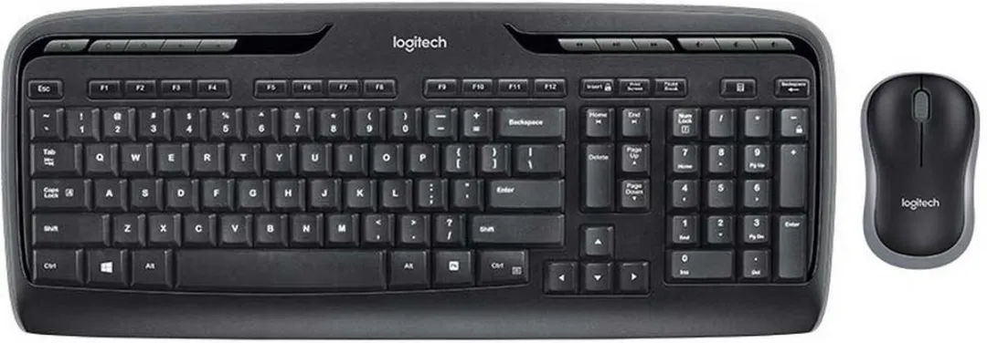 Logitech MK330 Draadloos Toetsenbord RF - 3 Knoppen - Zwart