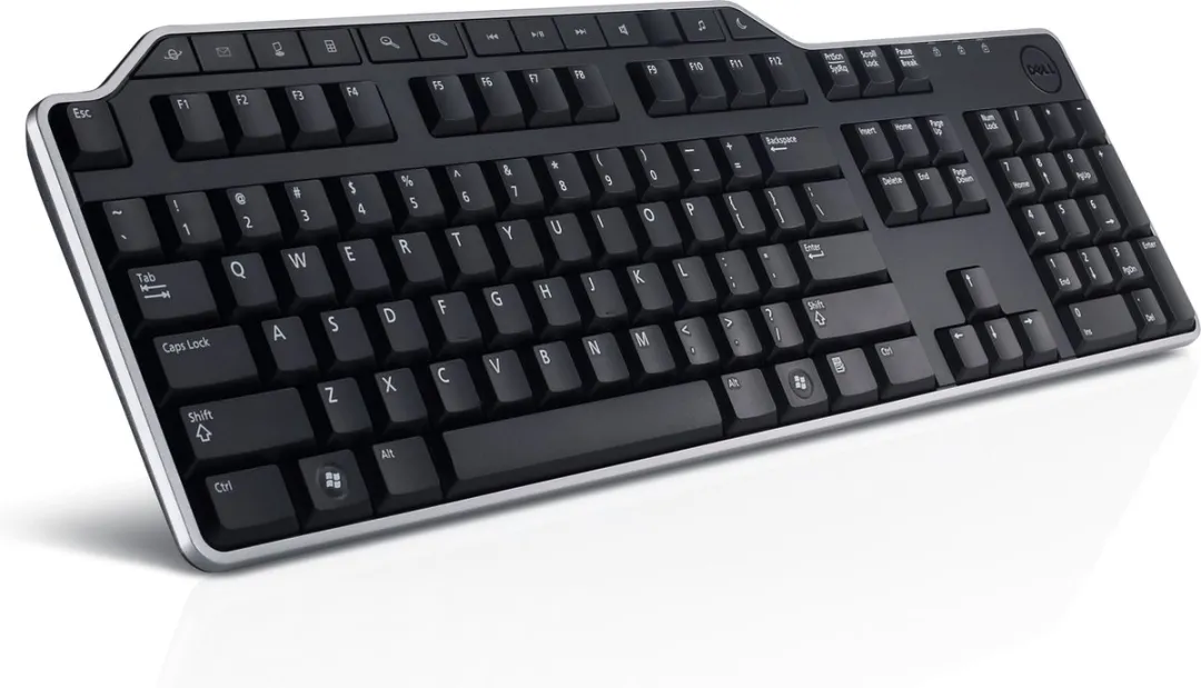 Dell KB522 USB Toetsenbord - QWERTY US International - Zwart