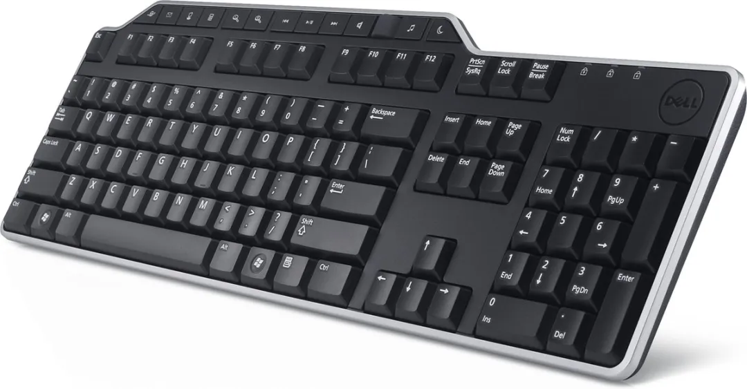 Dell KB522 USB Toetsenbord - QWERTY US International - Zwart