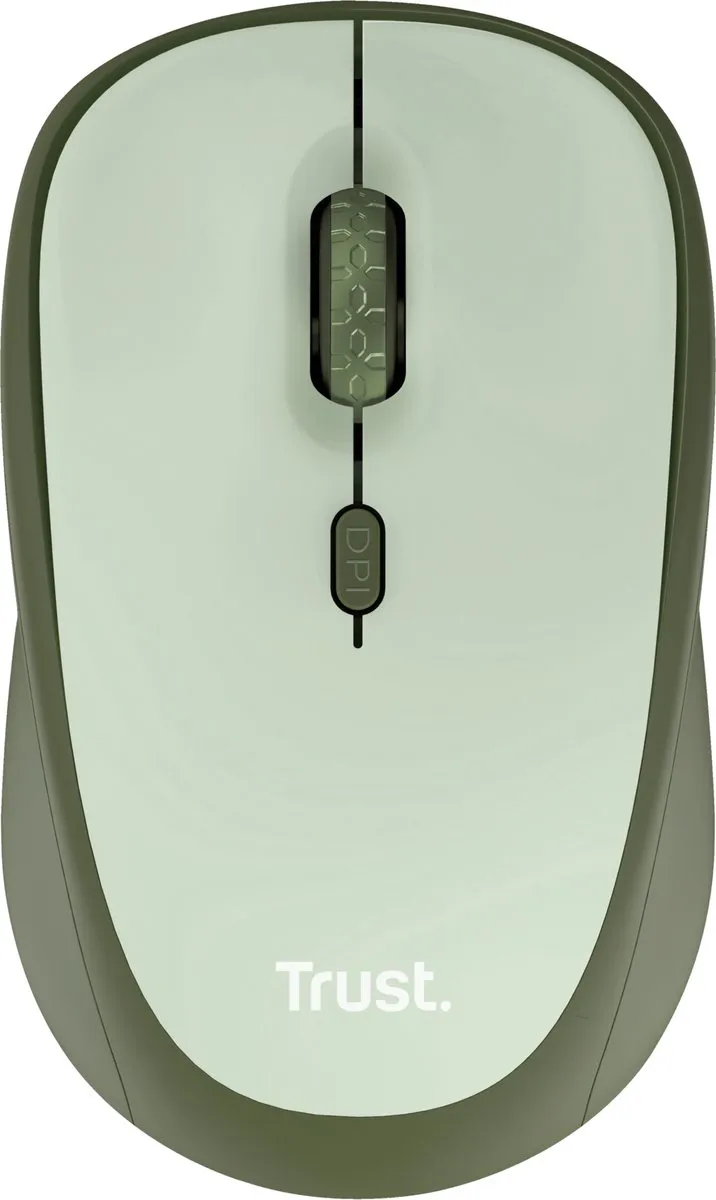 Trust Yvi+ 24552 Draadloze Muis - Groen