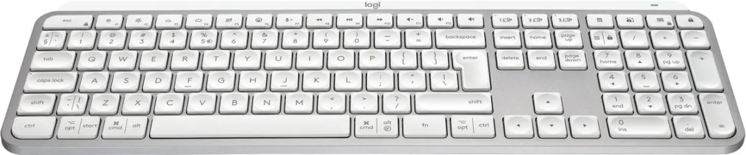 Logitech MX Keys S Draadloos Toetsenbord - Lichtgrijs - afbeelding 6 van 6