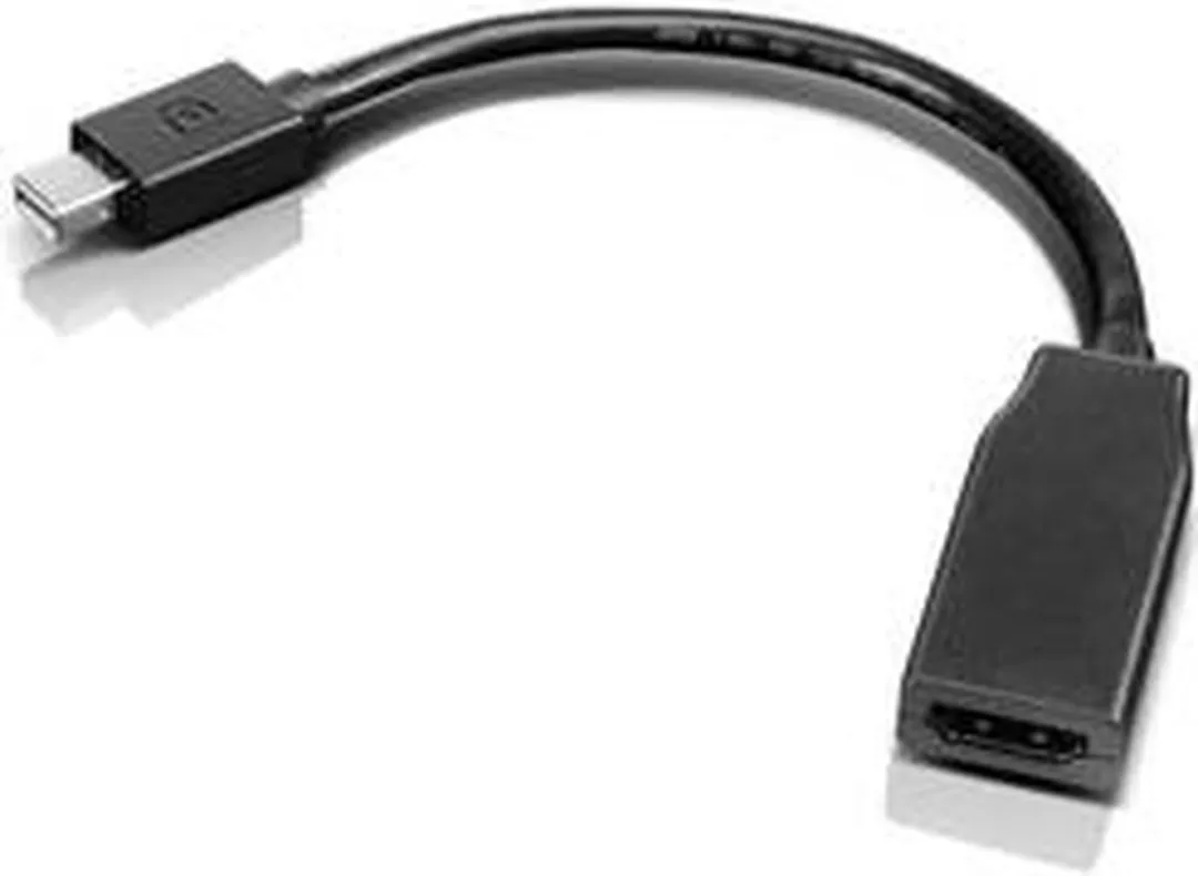 Lenovo 0B47089 Mini-DisplayPort/HDMI Adapter - Zwart
