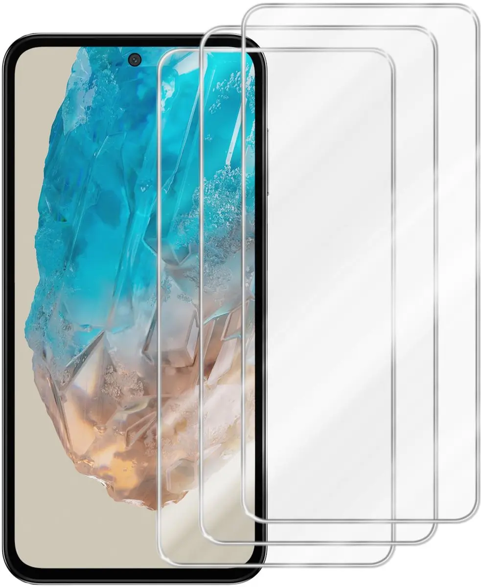 Cadorabo 3x Screenprotector geschikt voor Samsung Galaxy M35
