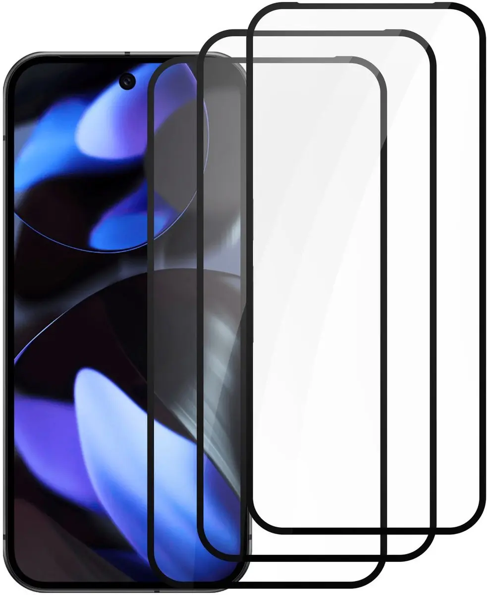 Cadorabo 3x Screenprotector geschikt voor Google Pixel 9